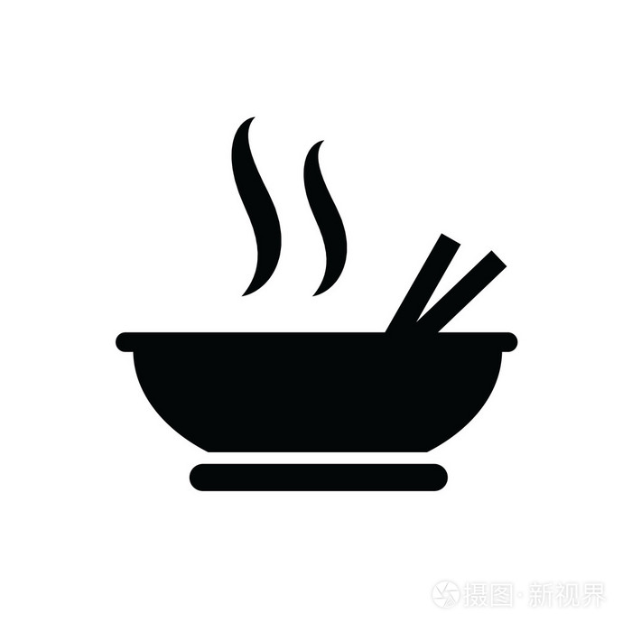 碗的面条图标插画-正版商用图片0dgvit-摄图新视界