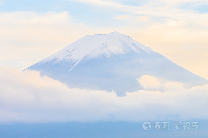 富士山的美景