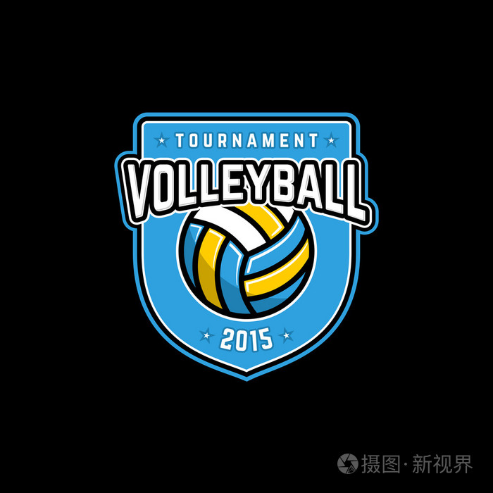 排球徽章