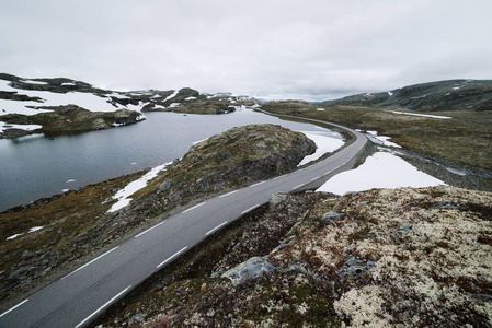 Bjorgavegen挪威的山路