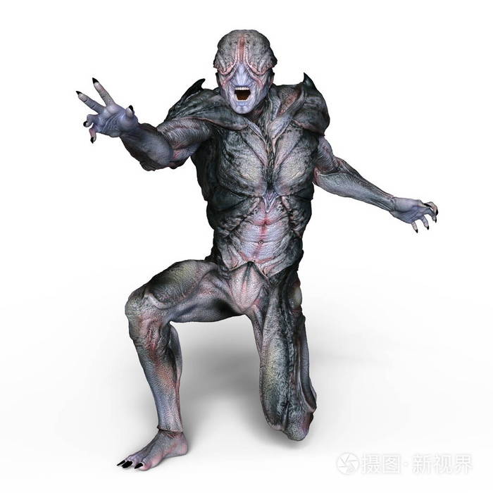 3dcg渲染的怪物