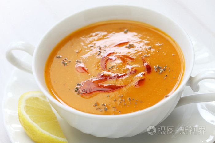 土耳其菜红扁豆汤