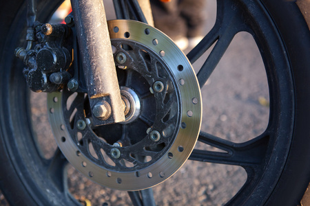 摩托车前轮图片