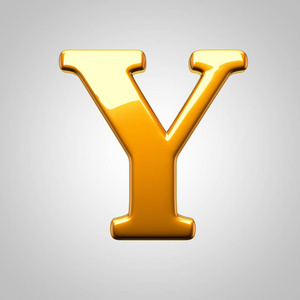 黄色有光泽字母w图片