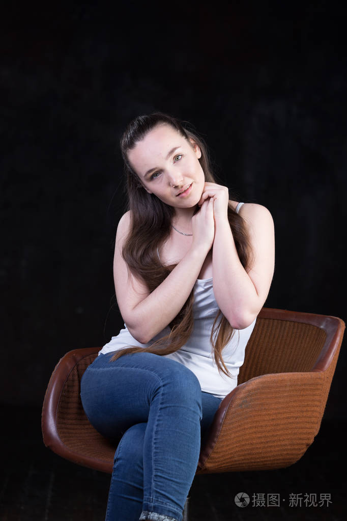 磁性, 美丽的曲线和丰满充满活力女性, 模型