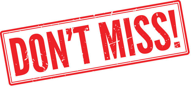 千万不要错过 !白色衬底上的红色橡皮戳.照片