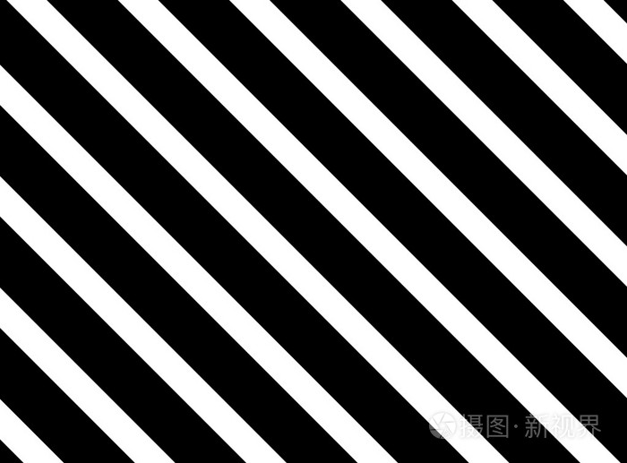 背景与对角线黑色和白色的条纹