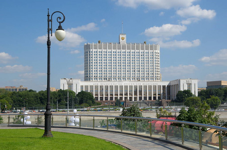 在莫斯科，俄罗斯联邦总督府
