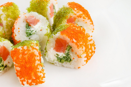 寿司鲜虾肠粉奶油奶酪图片