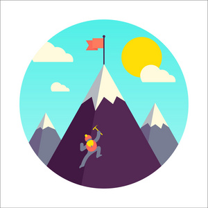 攀登雪图片-攀登雪素材-攀登雪插画-摄图新视界