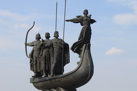 基辅的创始人的纪念碑