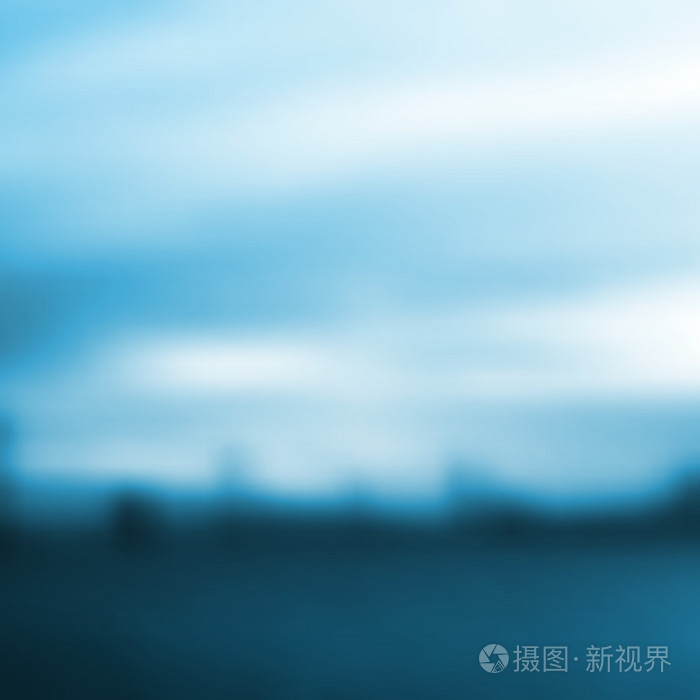 抽象背景-模糊图像-天空和地面