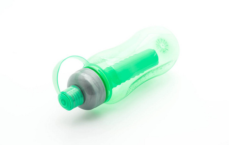 绿色塑料矿泉水瓶或食堂图片