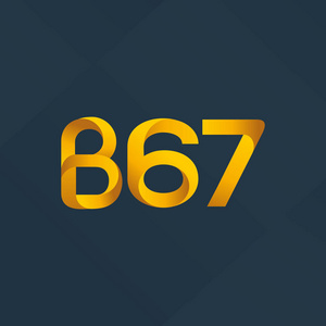  B67 字母和数字标志图标