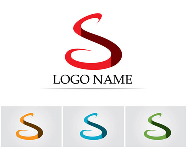 正反两个s的logo图片
