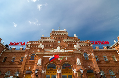 莫斯科喀山火车站图片