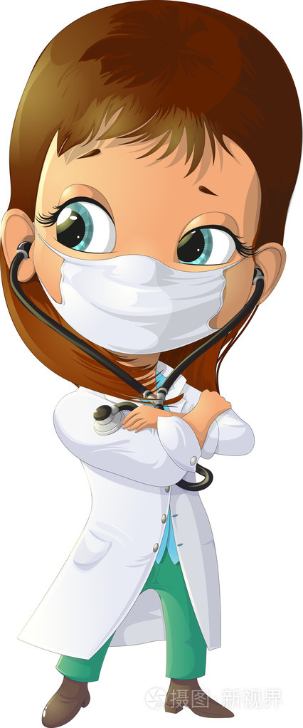 美丽的身影护士