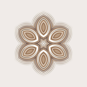 美丽的圆形图案,为您的设计的照片