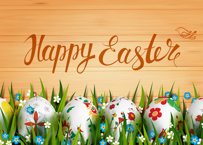 复活节的民俗卡图片