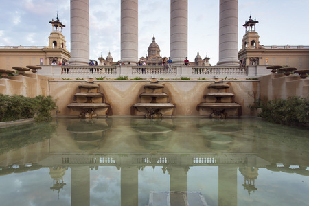 placa espanya，在巴塞罗那的国家博物馆。西班牙