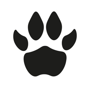 狗爪印图片