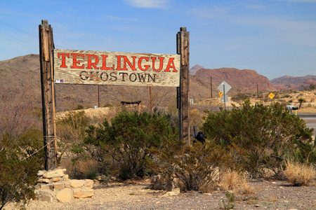 具有历史意义的 Terlingua Ghostown