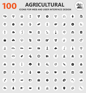 农业图标集