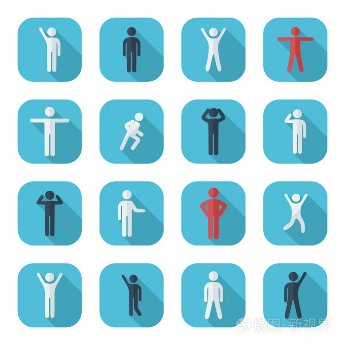 程序集的人的轮廓线条图