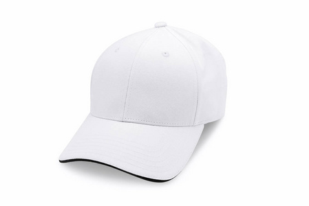 孤立的棒球帽孤立在白色背景上的帽.棒球帽照片