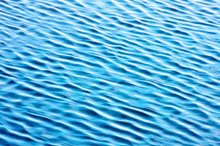 水背景。美波水表面
