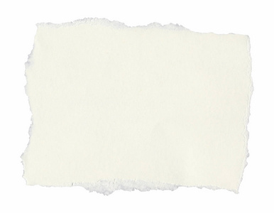 孤立在白色的空白标签标签羊皮纸