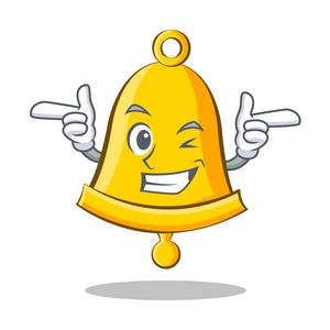 传情动漫学校响铃字符卡通图片