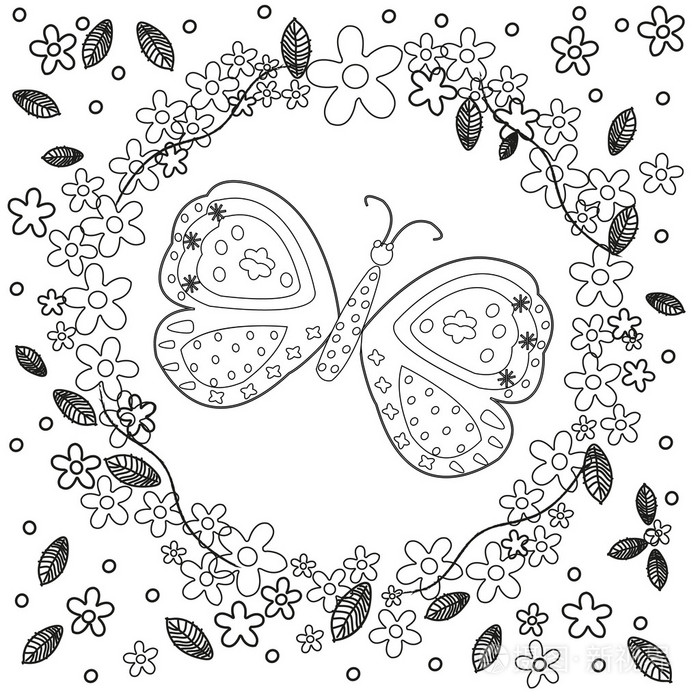 成人 手画的大象 花放松和冥想矢量着色书页插画 正版商用图片0dowx1 摄图新视界 成人 手画的大象 花放松和冥想矢量着色书页插画 正版商用图片0dowx1 摄图新视界