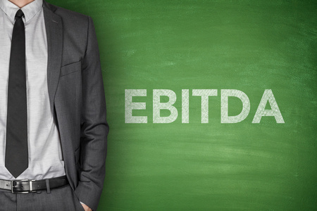 Ebitda 黑板上