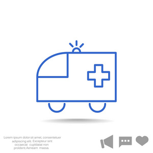 救护车 web 图标