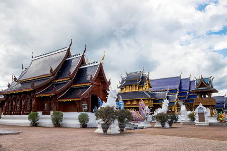 班登寺是泰国一寺庙坐落在北