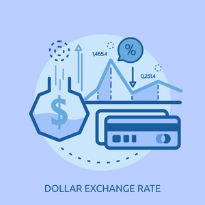 美元汇率概念设计