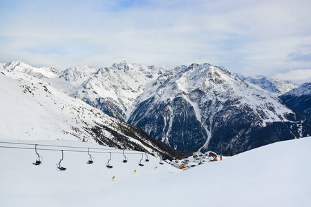 高山滑雪度假村 solden 奥地利