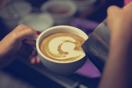 咖啡师咖啡制作艺术