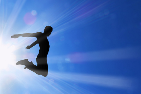 阳光积极向上图片