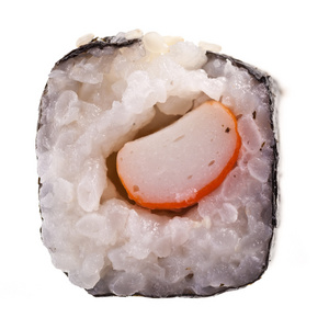 鱼糜 maki 寿司顶部
