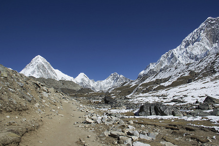 喜马拉雅山的景观