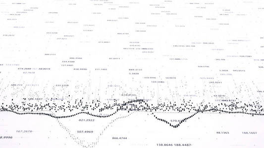财务数字和图表背景
