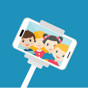 矢量卡通插图.照片