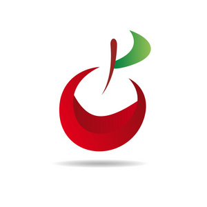 苹果抽象图标图片