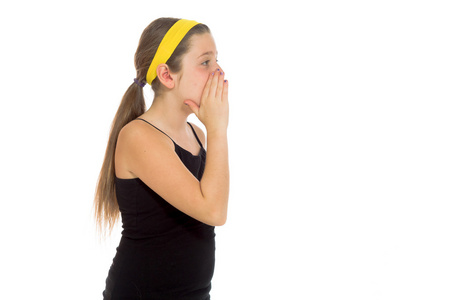 模型的说话或喊叫的声音照片