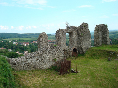 城堡城墙遗址