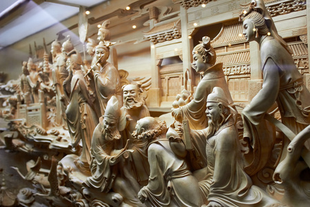 中国古代雕像雕塑艺术人物图片