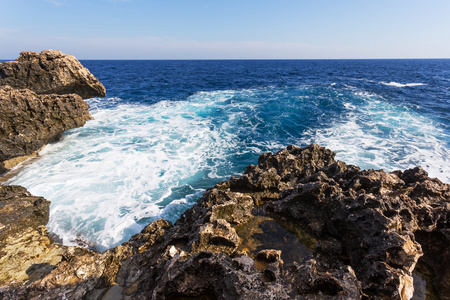 美丽的海湾，塞浦路斯 mediterrain