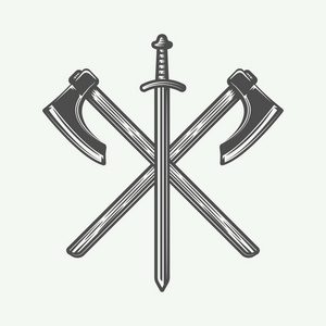 维京人的吉祥物图片